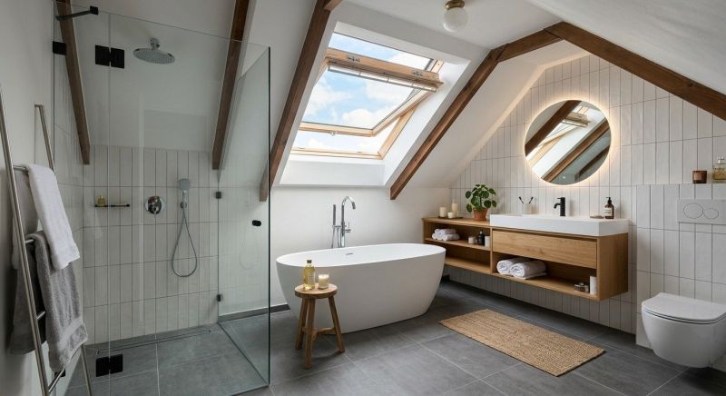 Attic Bathroom Remodeling in East Baton Rouge County, LA