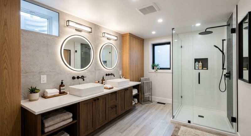 Basement Bathroom Remodeling in East Baton Rouge County, LA