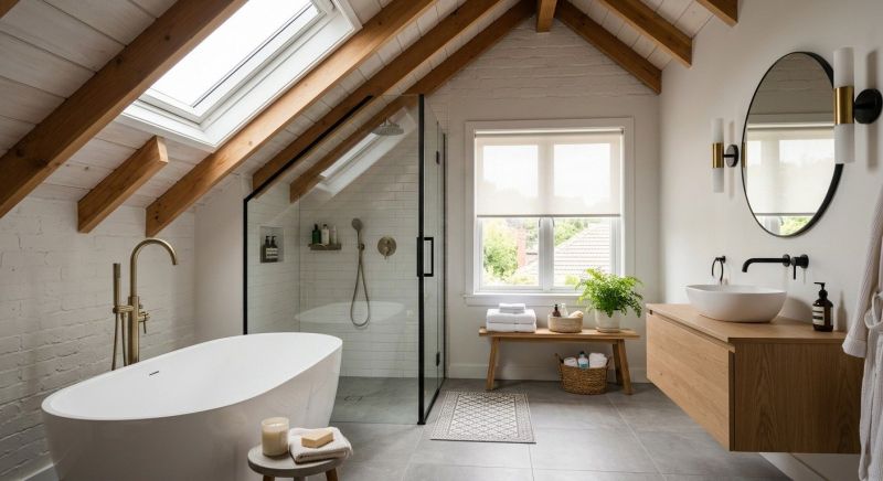Attic Bathroom Remodeling